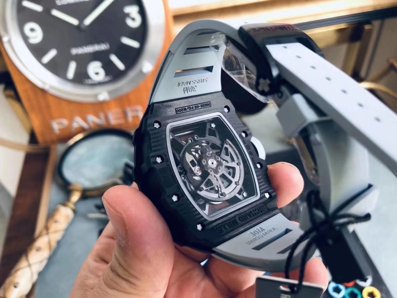 【NT Factory 复刻RICHARD MILLE仿手表】 RICHARD MILLE 男士系列RM 35-02 wrist watch  / NTRM03502