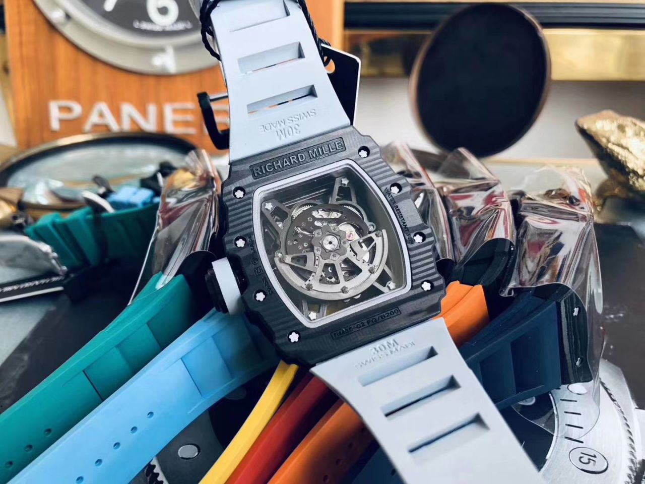 【NT Factory 复刻RICHARD MILLE仿手表】 RICHARD MILLE 男士系列RM 35-02 wrist watch  / NTRM03502