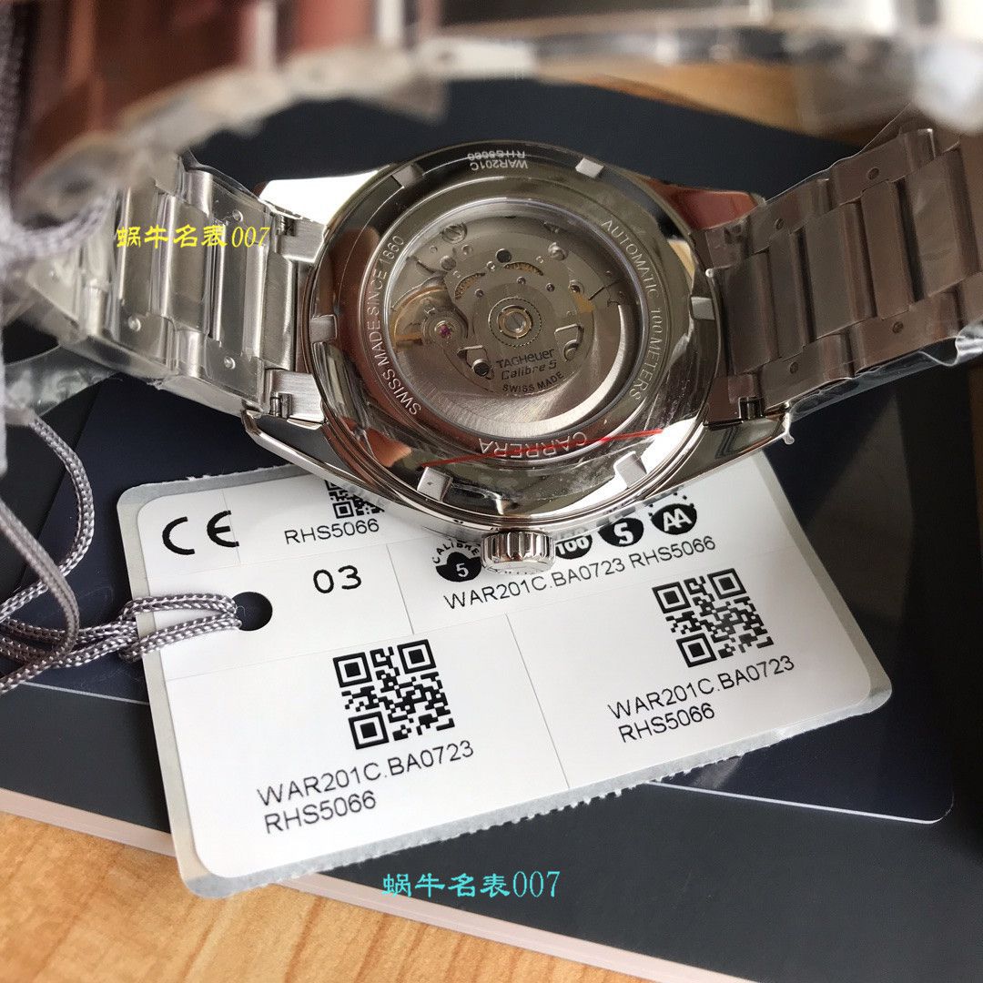 【渠道原单】Tag Heuer TAG Heuer 卡莱拉系列WAR201C.BA0723 wrist watch  / TG071