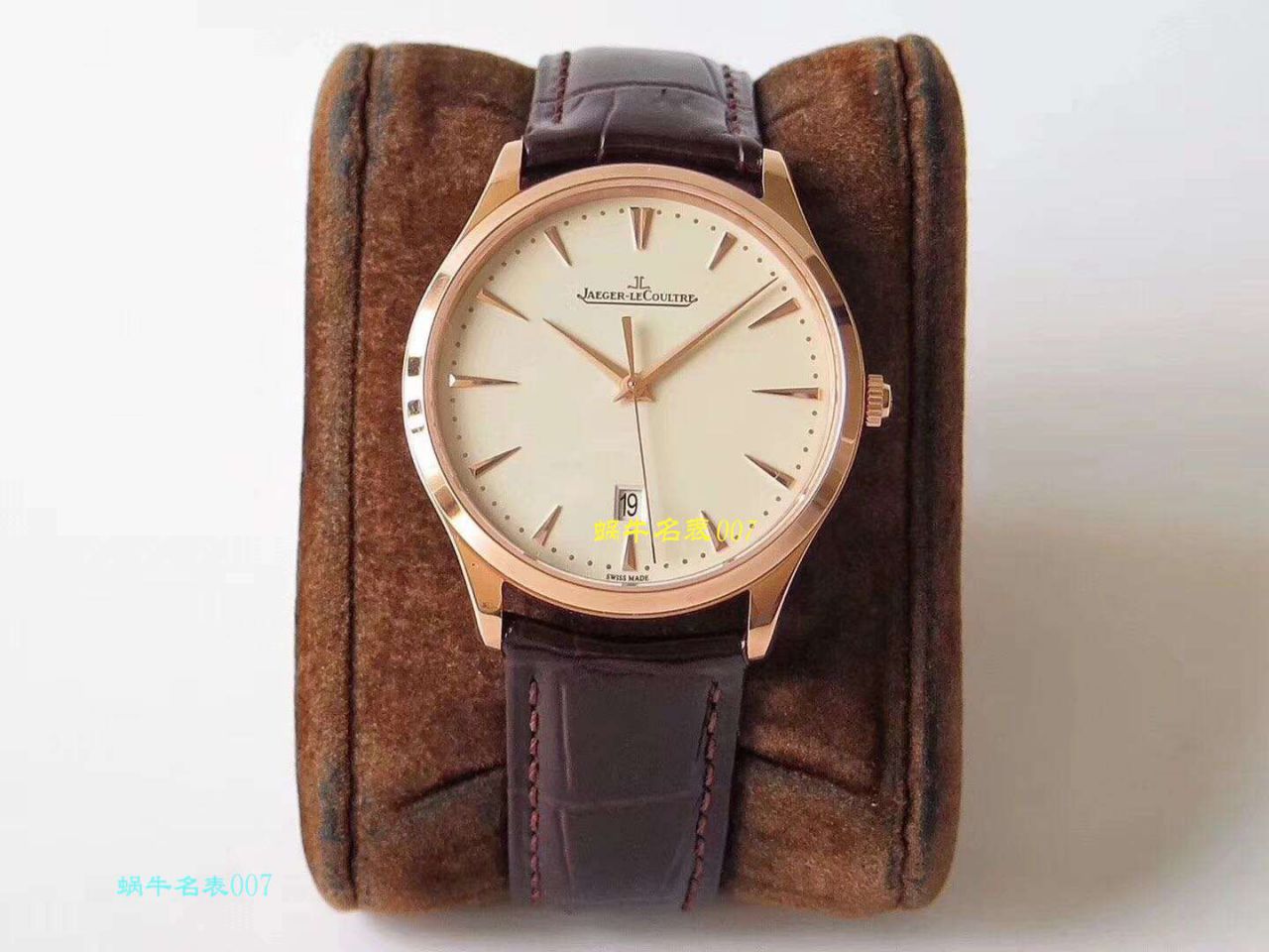 【ZF Factory  Jaeger-LeCoultre 超薄大师复刻高仿表】 Jaeger-LeCoultre 大师系列1282510 wrist watch  / JJ133