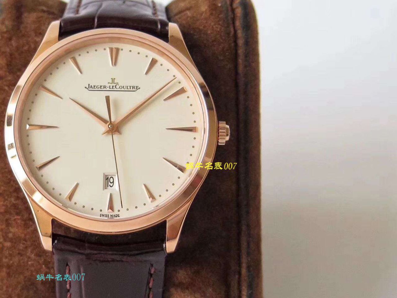 【ZF Factory  Jaeger-LeCoultre 超薄大师复刻高仿表】 Jaeger-LeCoultre 大师系列1282510 wrist watch  / JJ133
