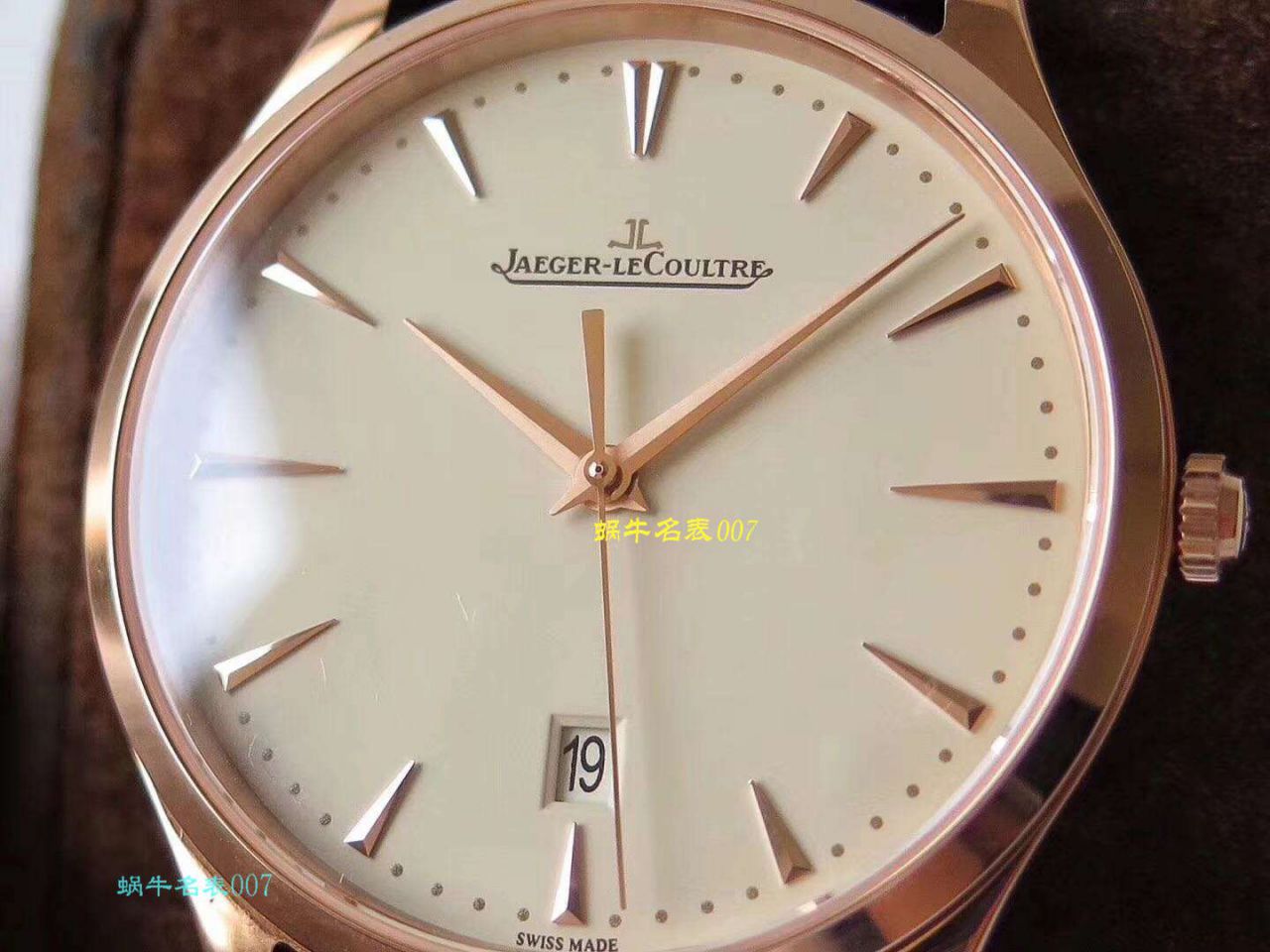【ZF Factory  Jaeger-LeCoultre 超薄大师复刻高仿表】 Jaeger-LeCoultre 大师系列1282510 wrist watch  / JJ133
