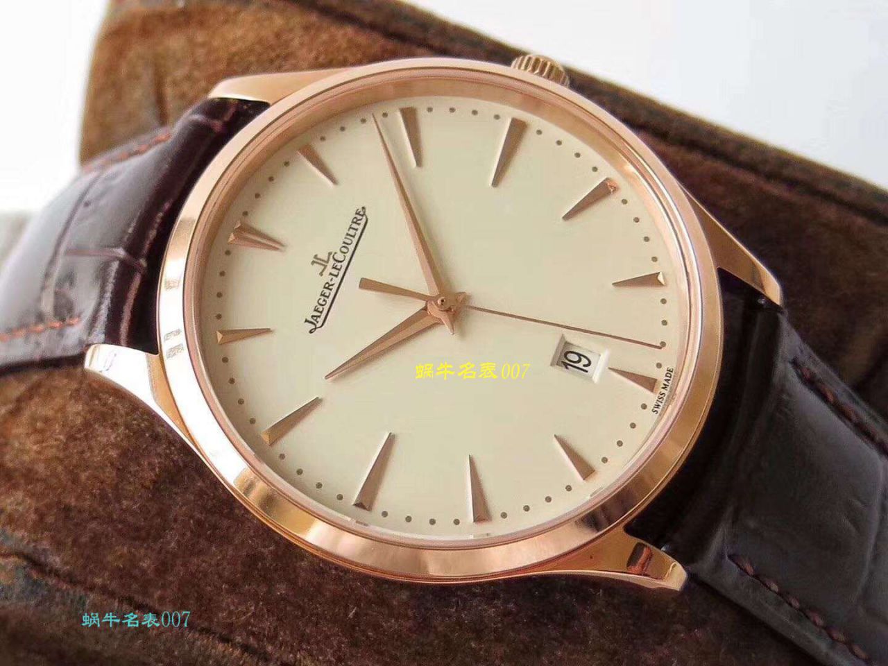 【ZF Factory  Jaeger-LeCoultre 超薄大师复刻高仿表】 Jaeger-LeCoultre 大师系列1282510 wrist watch  / JJ133