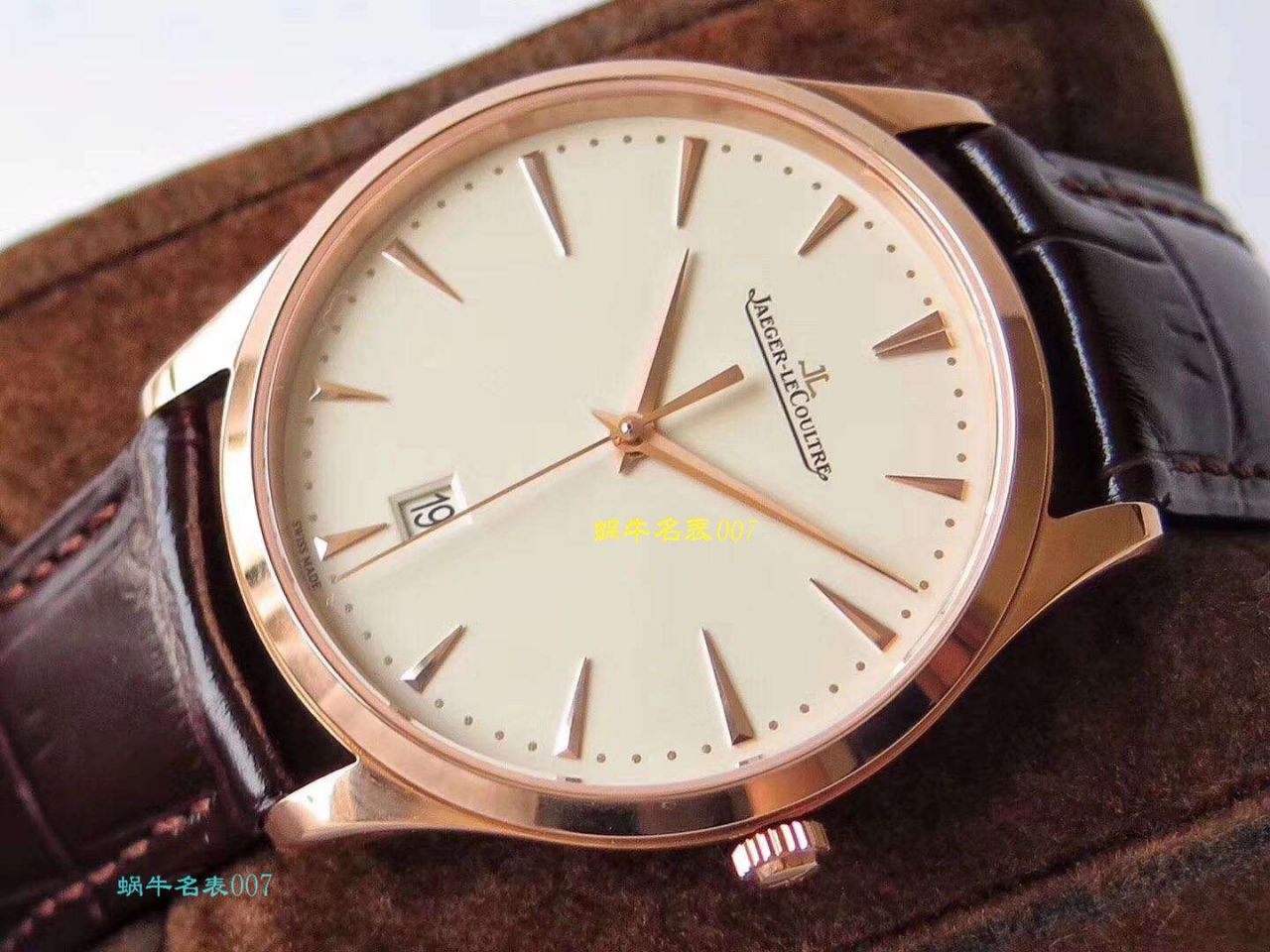 【ZF Factory  Jaeger-LeCoultre 超薄大师复刻高仿表】 Jaeger-LeCoultre 大师系列1282510 wrist watch  / JJ133