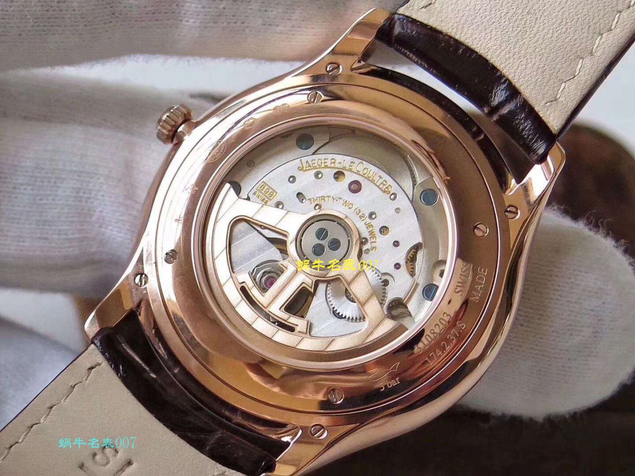 【ZF Factory  Jaeger-LeCoultre 超薄大师复刻高仿表】 Jaeger-LeCoultre 大师系列1282510 wrist watch  / JJ133
