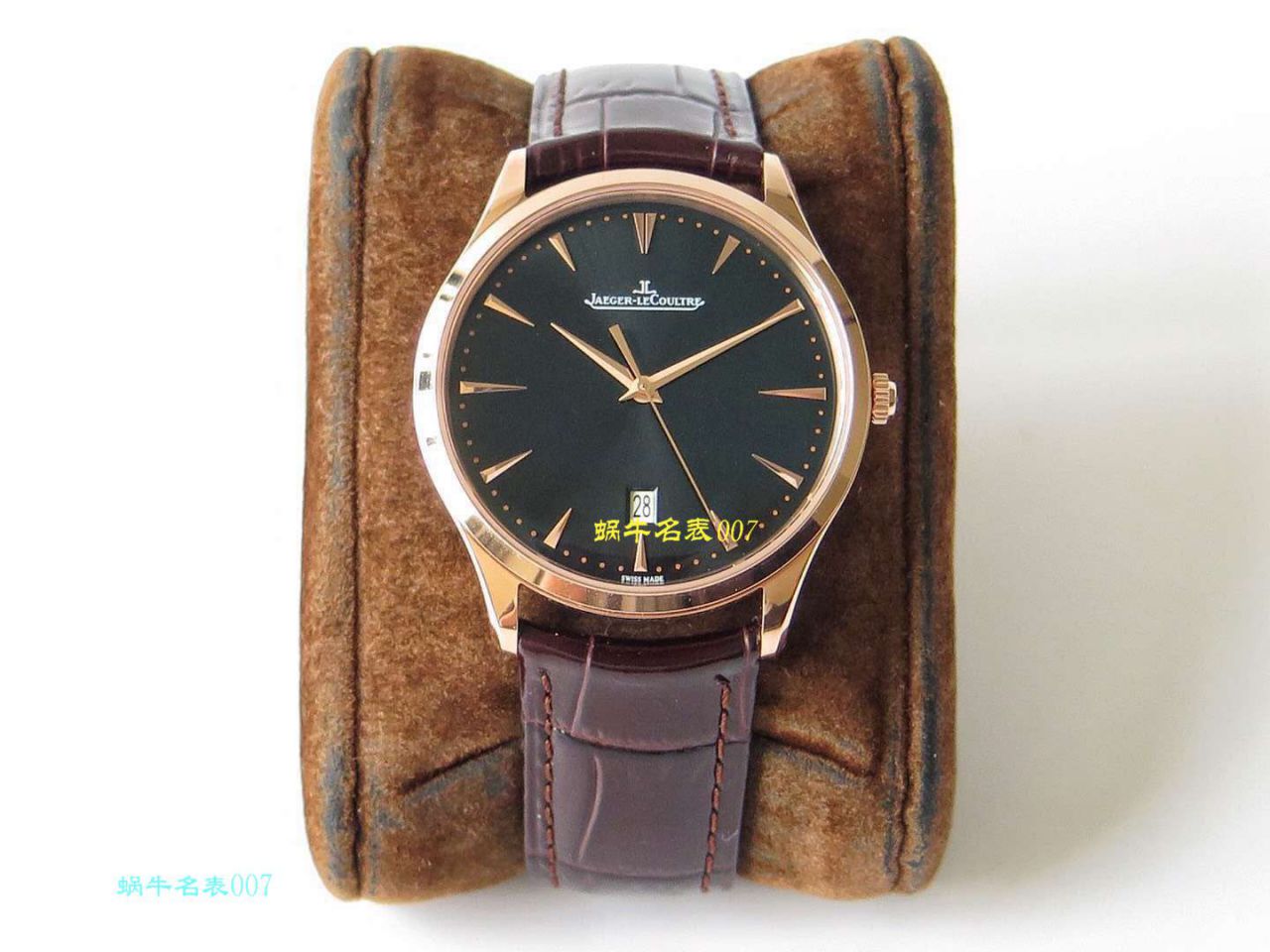 ZF Factory 超薄臻品【极简主义 超薄设计】复刻高仿手表 Factory 家 Jaeger-LeCoultre Jaeger-LeCoultre MASTER ULTRA THIN超薄大师系列 wrist watch 系列 / JJ138
