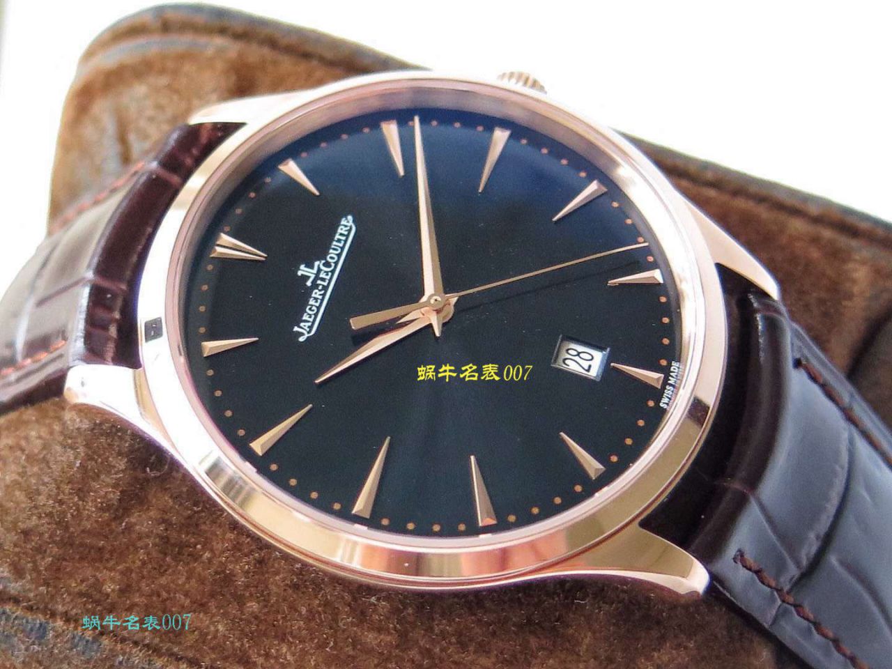 ZF Factory 超薄臻品【极简主义 超薄设计】复刻高仿手表 Factory 家 Jaeger-LeCoultre Jaeger-LeCoultre MASTER ULTRA THIN超薄大师系列 wrist watch 系列 / JJ138