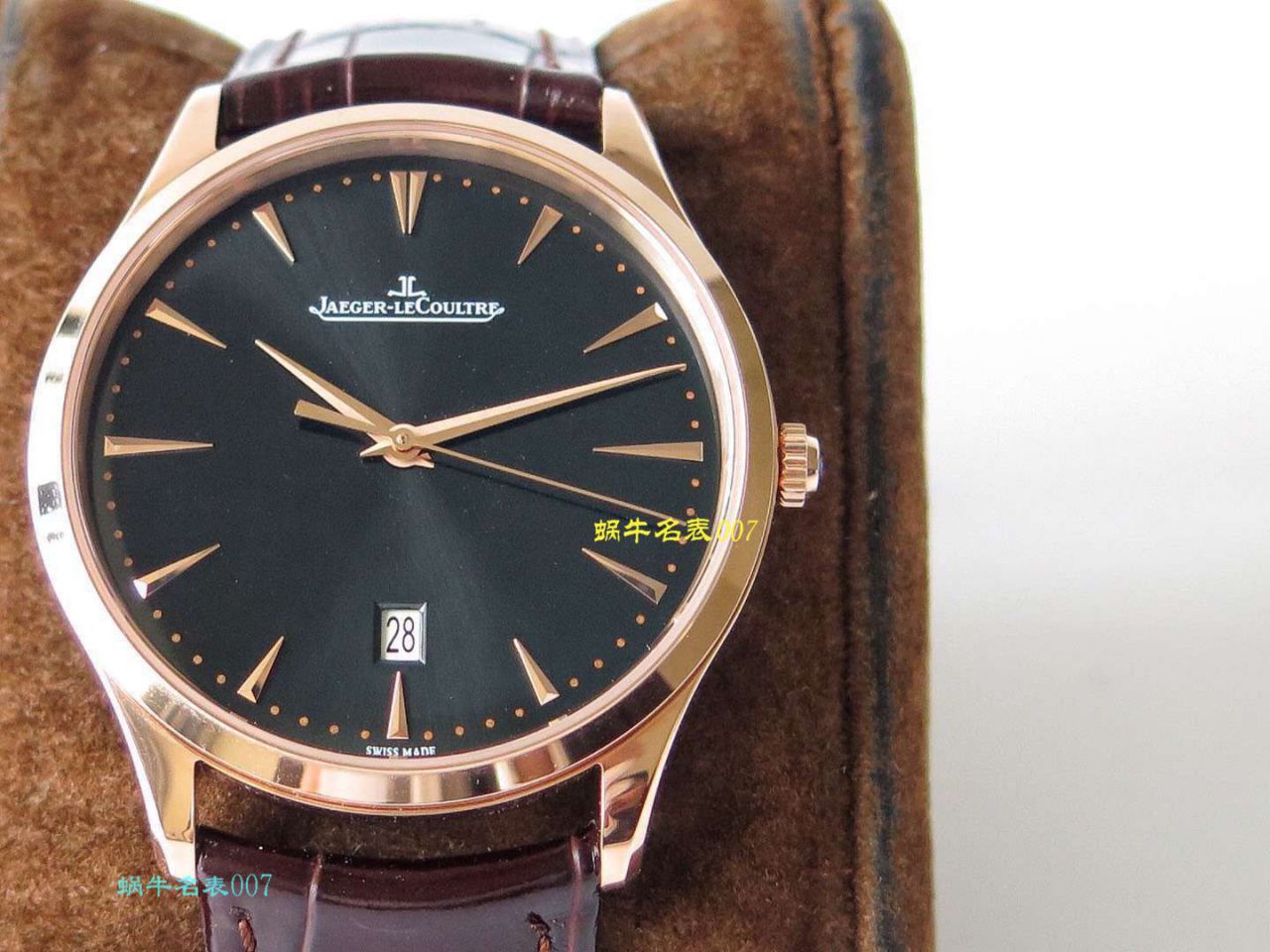 ZF Factory 超薄臻品【极简主义 超薄设计】复刻高仿手表 Factory 家 Jaeger-LeCoultre Jaeger-LeCoultre MASTER ULTRA THIN超薄大师系列 wrist watch 系列 / JJ138
