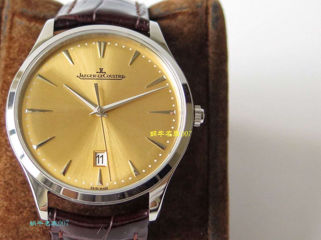 ZF Factory 超薄臻品【极简主义 超薄设计】复刻高仿手表 Factory 家 Jaeger-LeCoultre Jaeger-LeCoultre MASTER ULTRA THIN超薄大师系列 wrist watch 系列 / JJ138