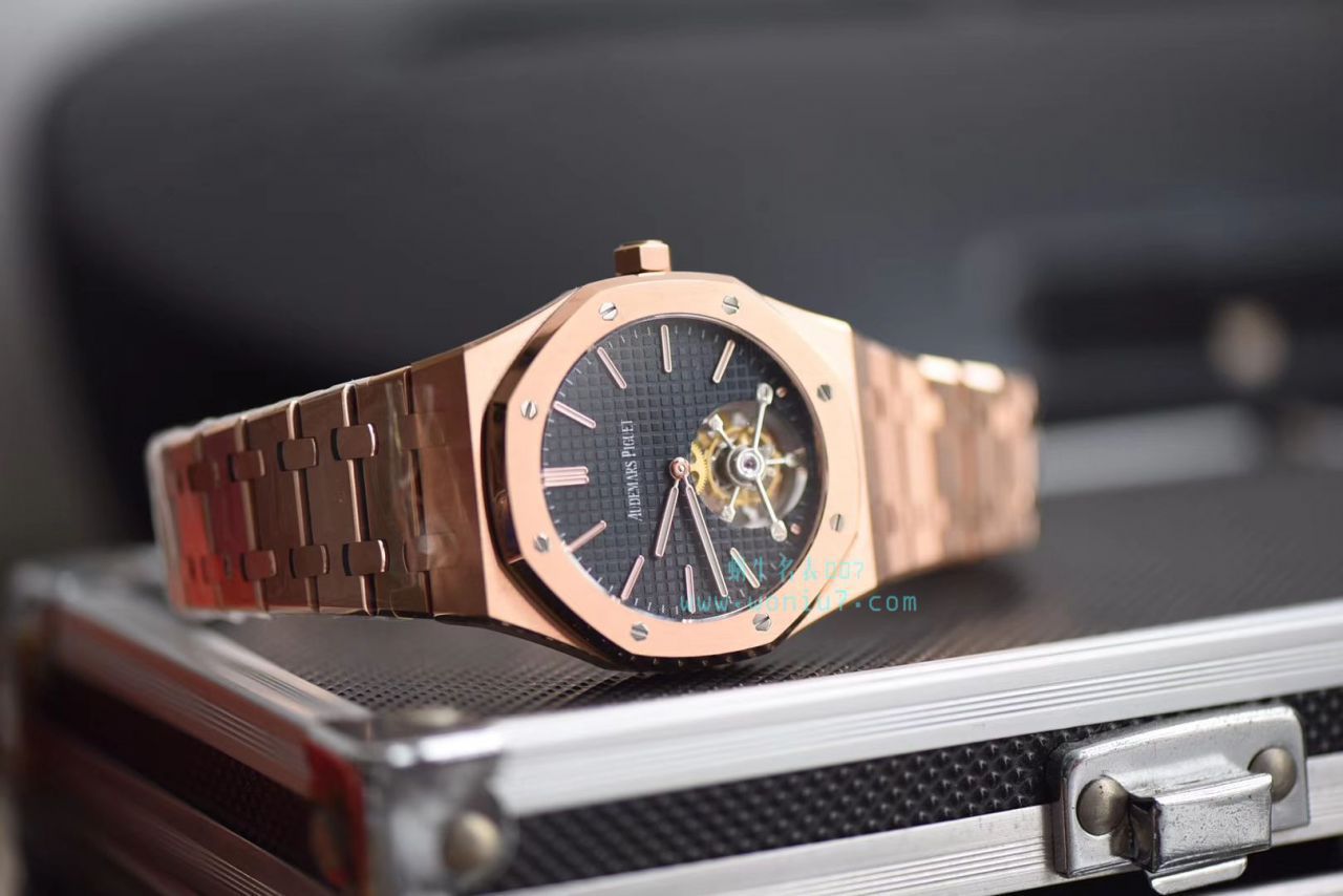 【 Video analysis JF Factory 官网复刻高仿手表】Audemars Piguet 皇家橡树系列26510OR.OO.1220OR.01 Tourbillon  wrist watch  / AP168