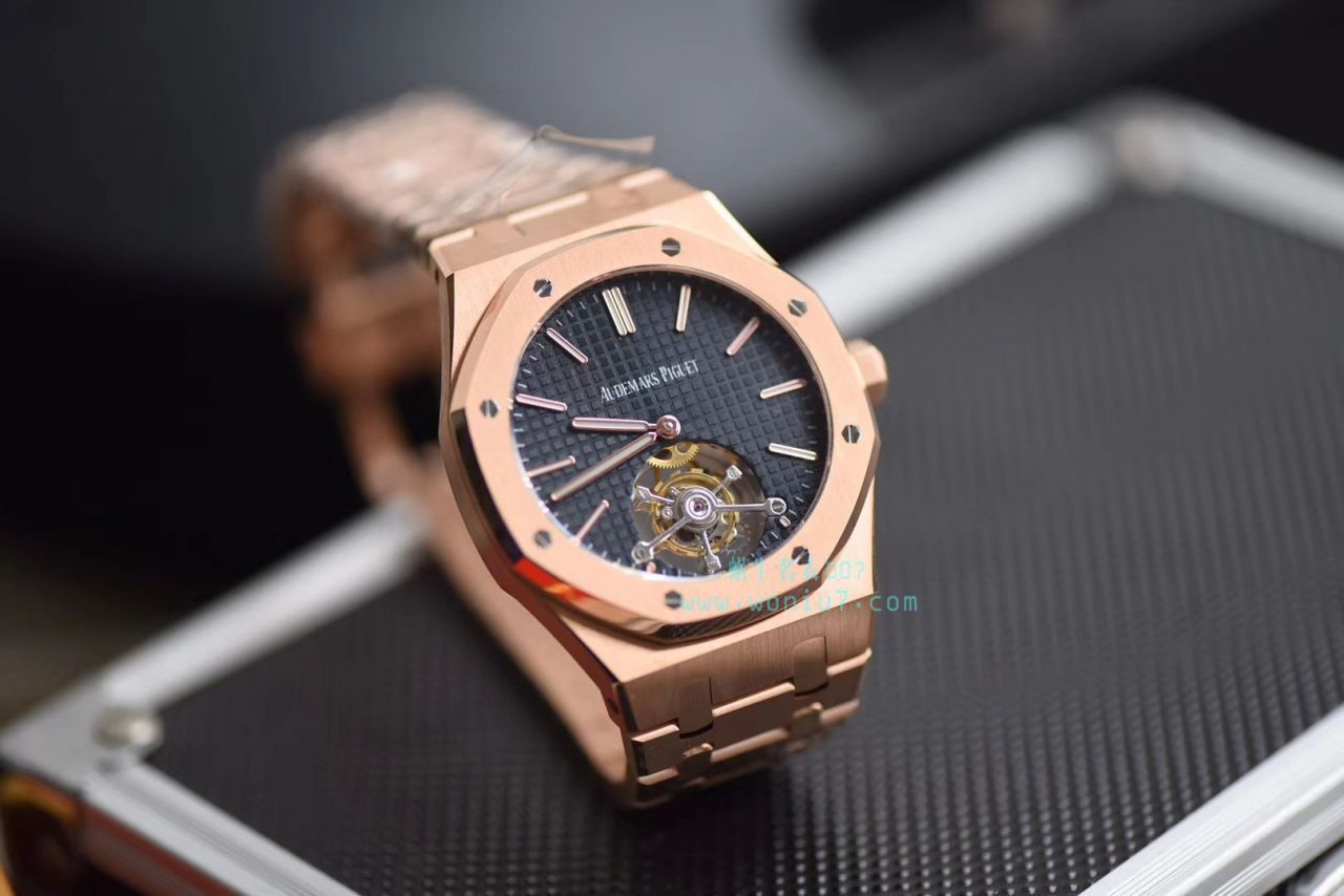 【 Video analysis JF Factory 官网复刻高仿手表】Audemars Piguet 皇家橡树系列26510OR.OO.1220OR.01 Tourbillon  wrist watch  / AP168