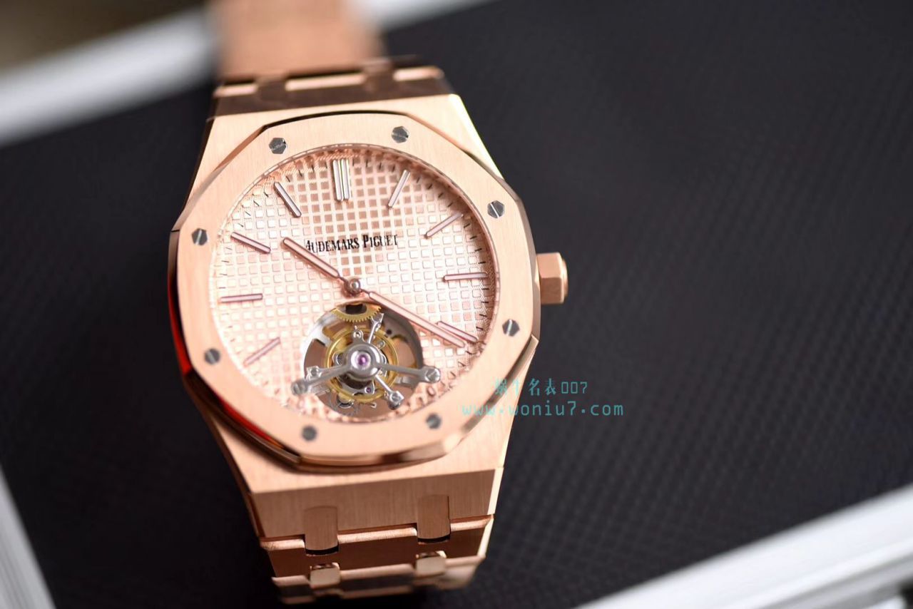 【 Video analysis JF Factory 官网复刻高仿手表】Audemars Piguet 皇家橡树系列26510OR.OO.1220OR.01 Tourbillon  wrist watch  / AP168
