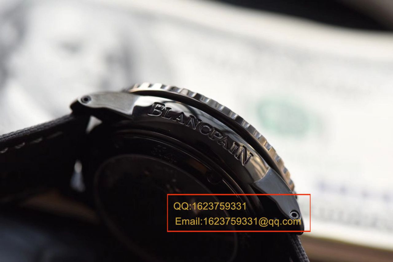 【哪里买中国广州复刻高仿手表】 Video analysis ZF Factory Blancpain  Fifty Fathoms 系列“黑武士”噚终极版5015-11C30-52A wrist watch  / BP060