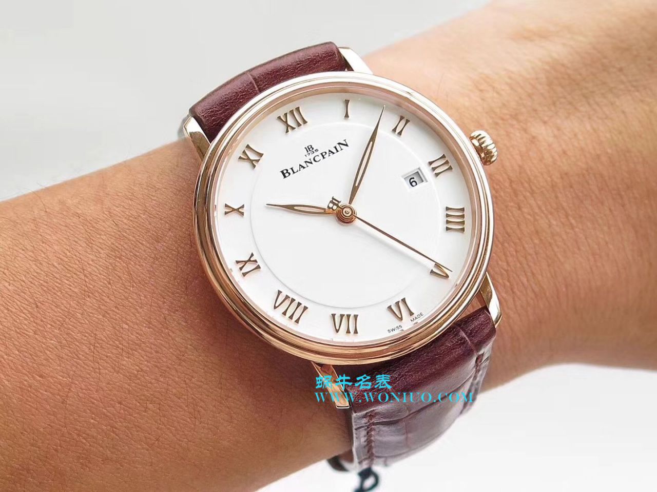 【 Video analysis ZF Factory Blancpain 手表复刻版是什么意思】Blancpain 高仿经典系列6651-3642-55B wrist watch  / BP059