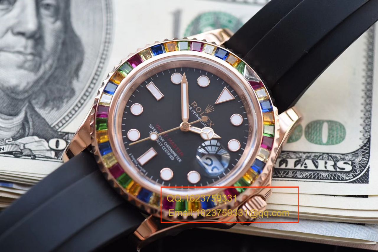 【 Video analysis NOOB Factory 官网 Rolex 水鬼复刻表】糖豆 Rolex  Yacht-Master 系列116695SATS wrist watch  / R327
