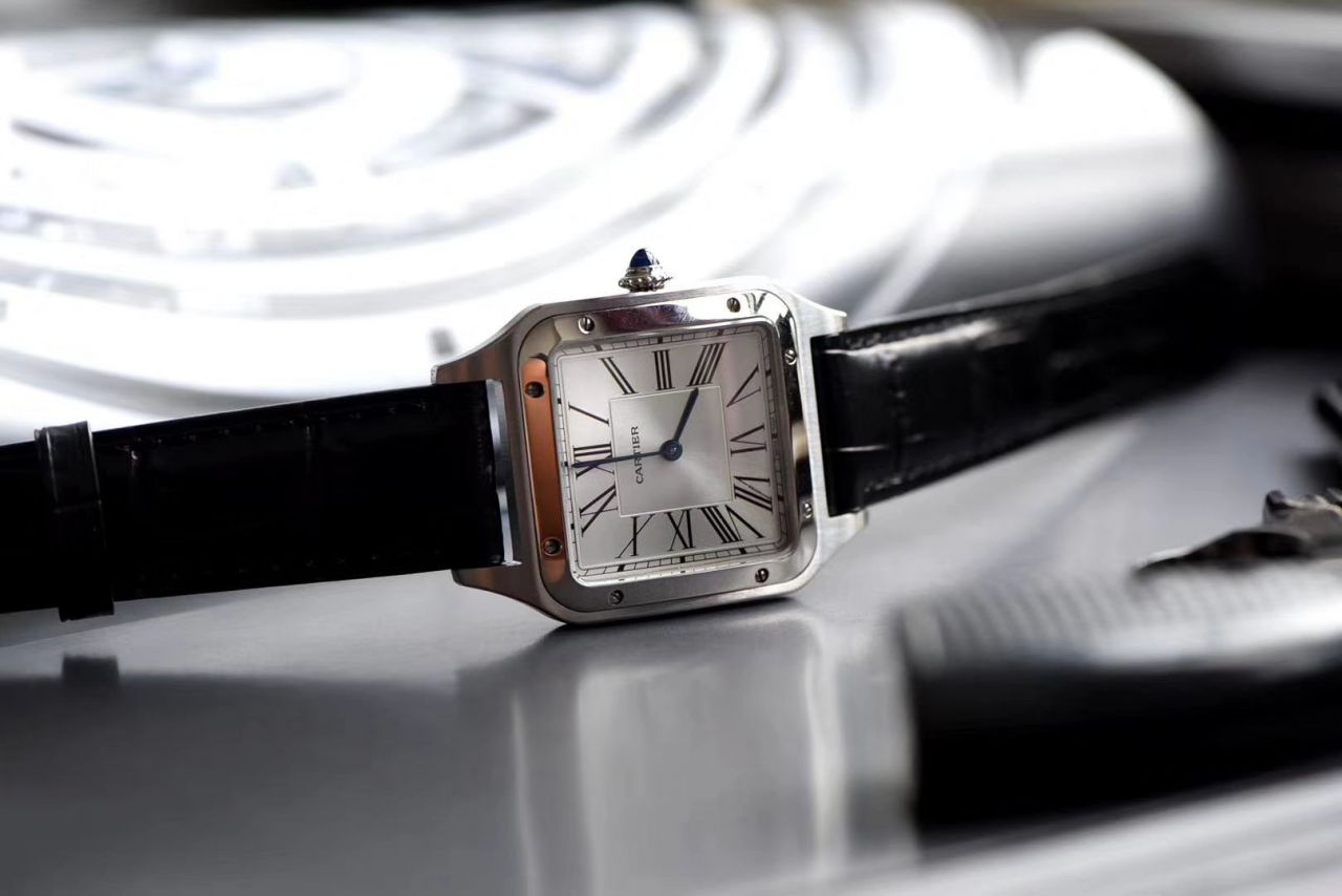 【 Video analysis XF Factory 什么叫复刻高仿表】 Cartier   Santos 系列WSSA0022（大号）WSSA0023（小号） wrist watch  / K217