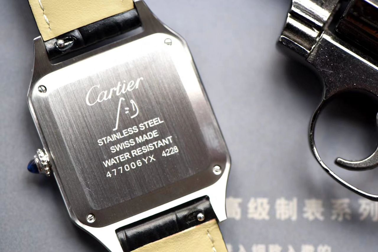 【 Video analysis XF Factory 什么叫复刻高仿表】 Cartier   Santos 系列WSSA0022（大号）WSSA0023（小号） wrist watch  / K217