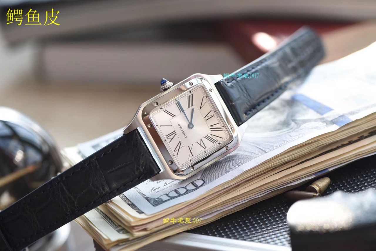 【 Video analysis XF Factory 什么叫复刻高仿表】 Cartier   Santos 系列WSSA0022（大号）WSSA0023（小号） wrist watch  / K217