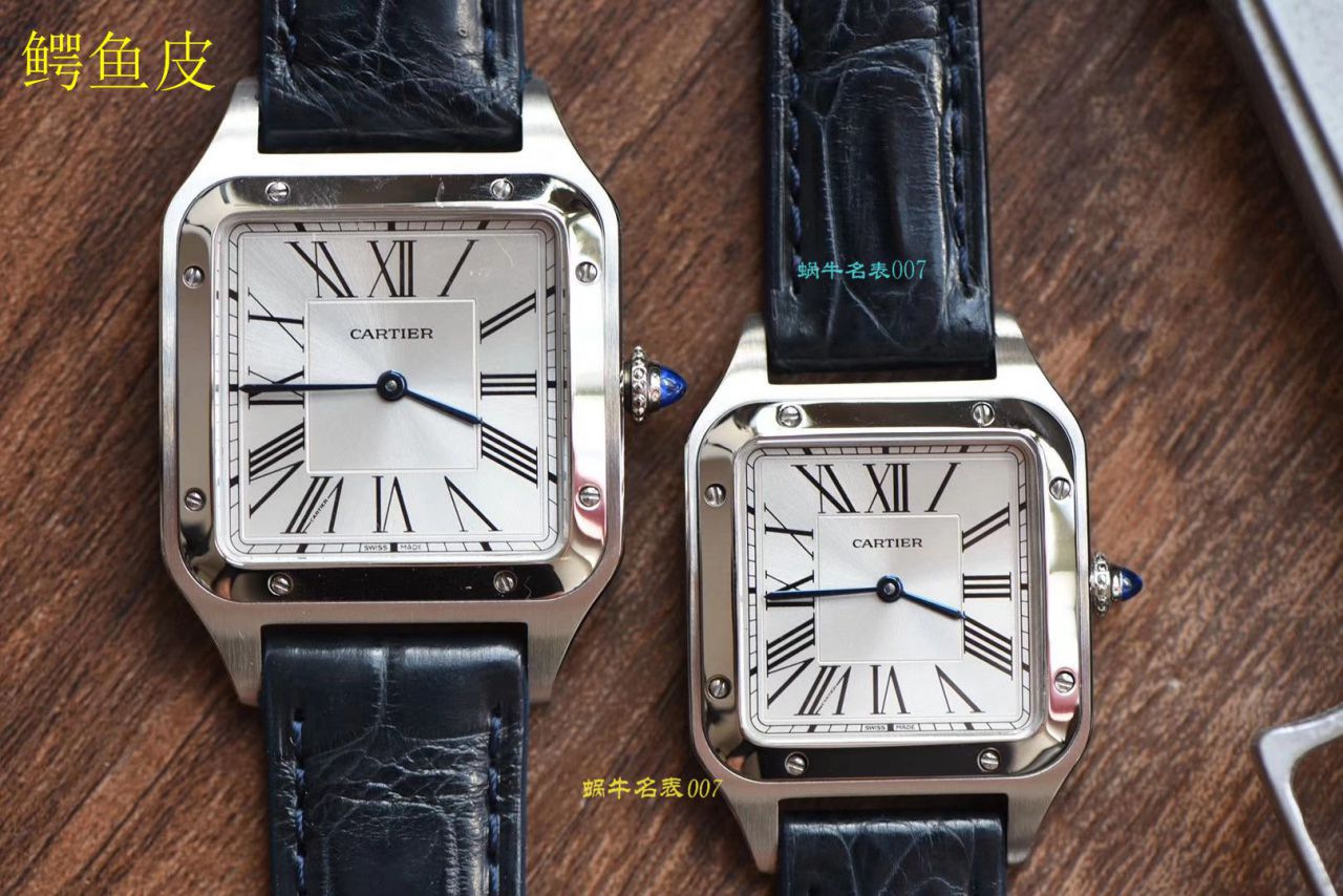 【 Video analysis XF Factory 什么叫复刻高仿表】 Cartier   Santos 系列WSSA0022（大号）WSSA0023（小号） wrist watch  / K217