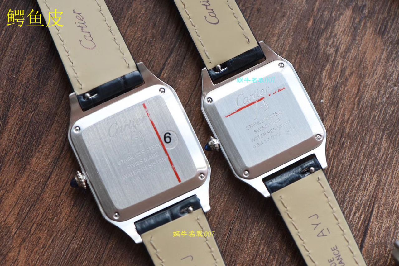 【 Video analysis XF Factory 什么叫复刻高仿表】 Cartier   Santos 系列WSSA0022（大号）WSSA0023（小号） wrist watch  / K217