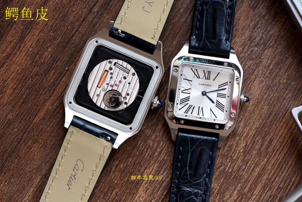 【 Video analysis XF Factory 什么叫复刻高仿表】 Cartier   Santos 系列WSSA0022（大号）WSSA0023（小号） wrist watch  / K217