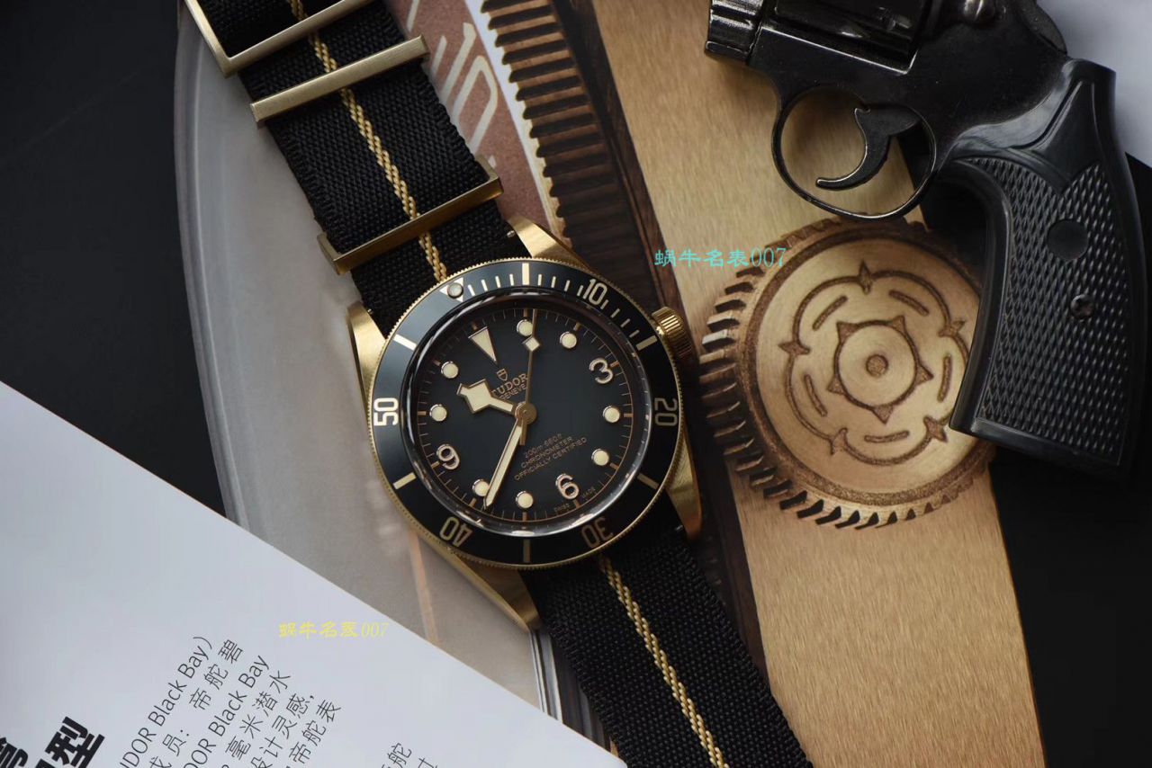 【 Video analysis XF Factory  Tudor 复刻高仿表】 Tudor 碧湾系列M79250BA-0001 wrist watch 贝克汉姆同款最新青铜型小铜盾 / DT038