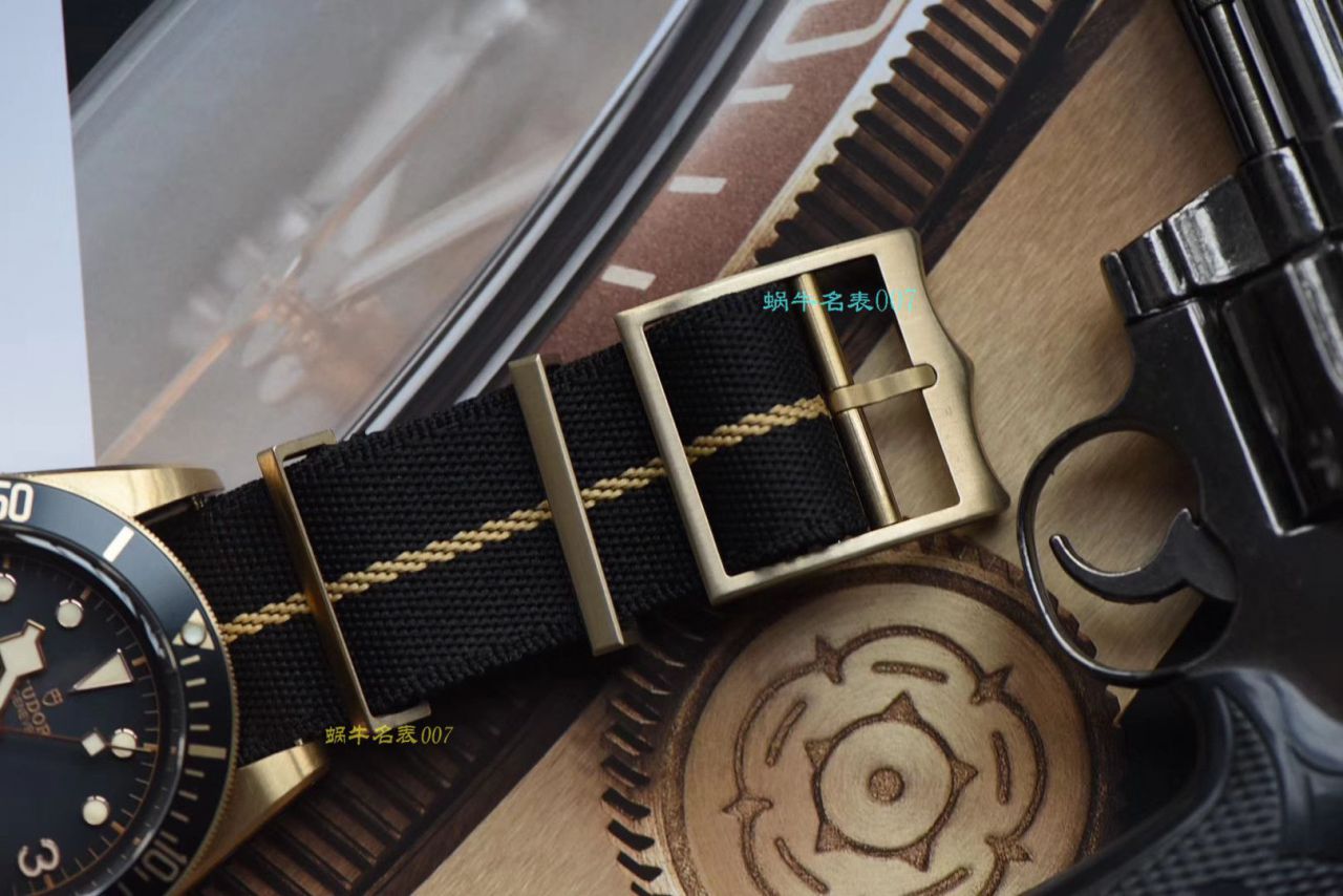 【 Video analysis XF Factory  Tudor 复刻高仿表】 Tudor 碧湾系列M79250BA-0001 wrist watch 贝克汉姆同款最新青铜型小铜盾 / DT038