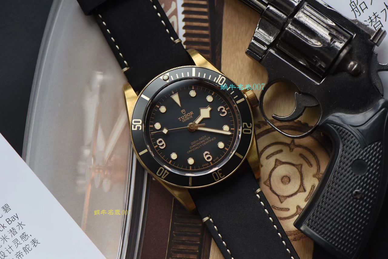 【 Video analysis XF Factory  Tudor 复刻高仿表】 Tudor 碧湾系列M79250BA-0001 wrist watch 贝克汉姆同款最新青铜型小铜盾 / DT038