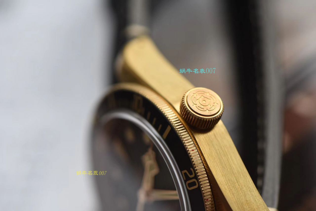【 Video analysis XF Factory  Tudor 复刻高仿表】 Tudor 碧湾系列M79250BA-0001 wrist watch 贝克汉姆同款最新青铜型小铜盾 / DT038