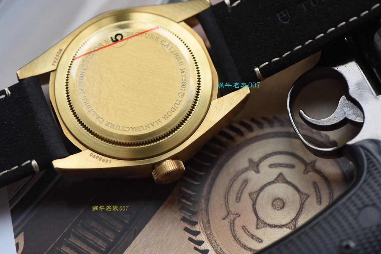 【 Video analysis XF Factory  Tudor 复刻高仿表】 Tudor 碧湾系列M79250BA-0001 wrist watch 贝克汉姆同款最新青铜型小铜盾 / DT038
