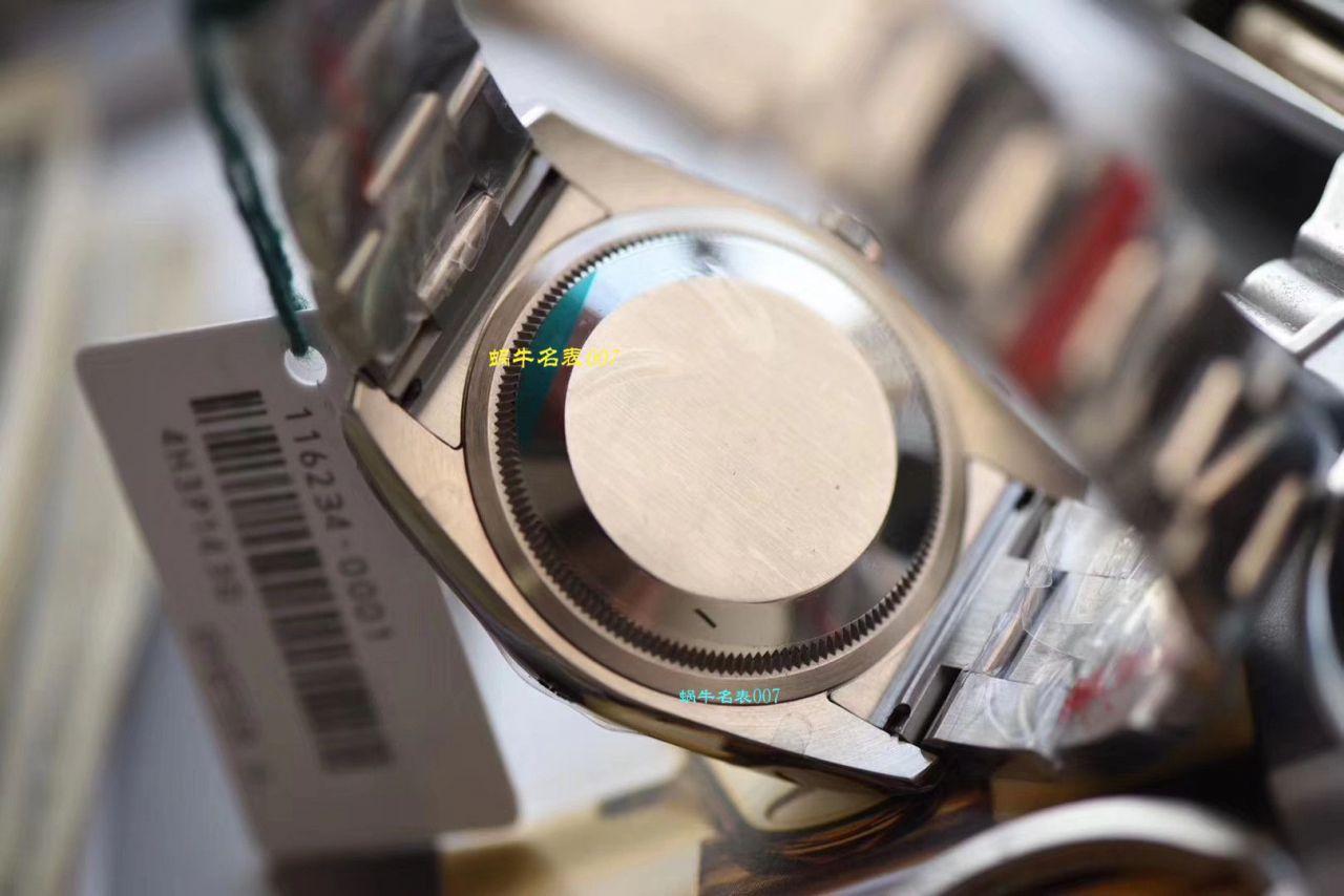 【 Video analysis 什么叫复刻表， Best 的复刻表】DJ Factory  Rolex   Datejust 36高仿116234-G-63600银石 wrist watch  / R360