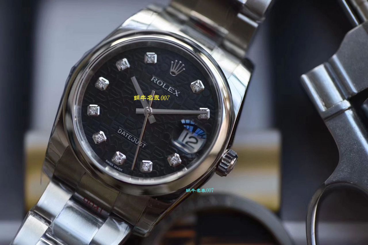 【 Video analysis 高仿 Rolex 男表价格】DJ Factory 电脑纹面 Rolex   Datejust 36系列m116234-0122 wrist watch  / R329