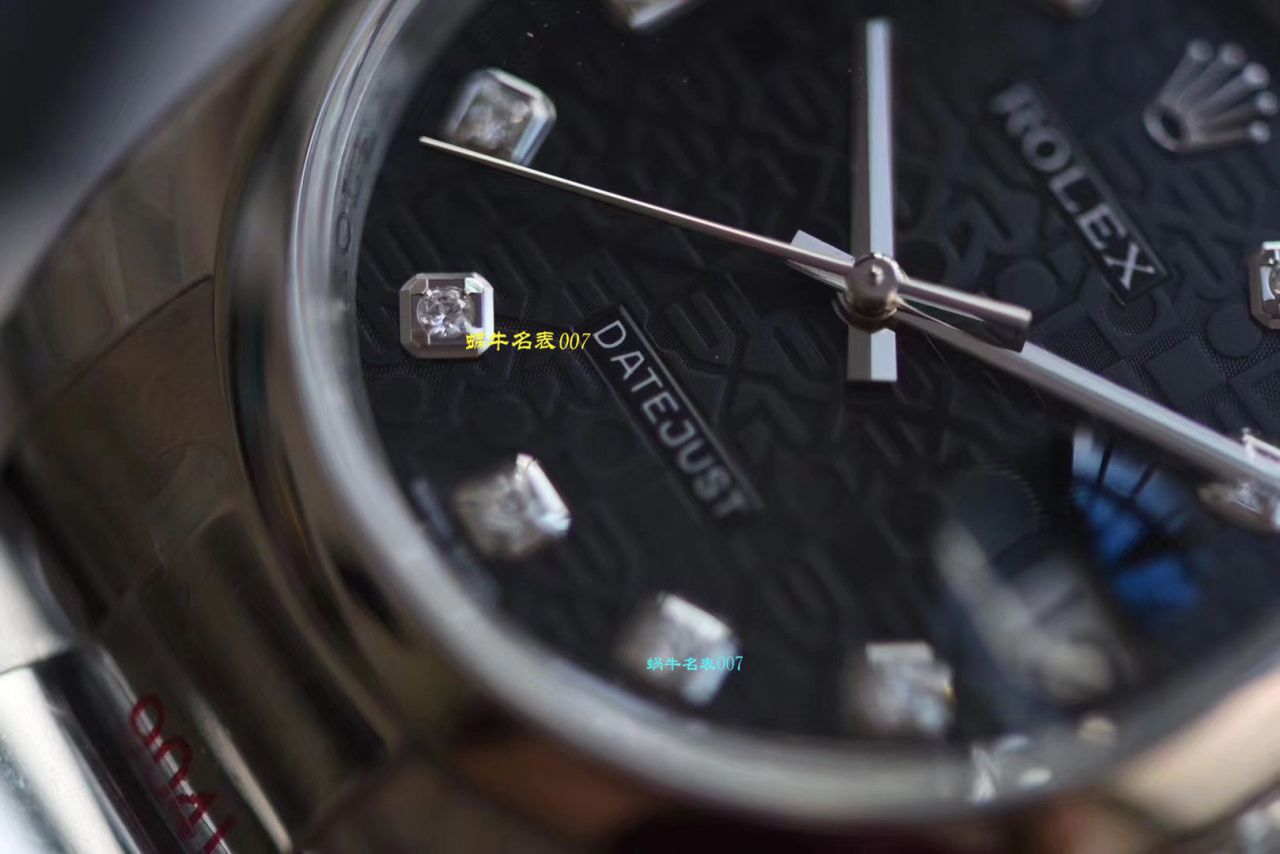 【 Video analysis 高仿 Rolex 男表价格】DJ Factory 电脑纹面 Rolex   Datejust 36系列m116234-0122 wrist watch  / R329