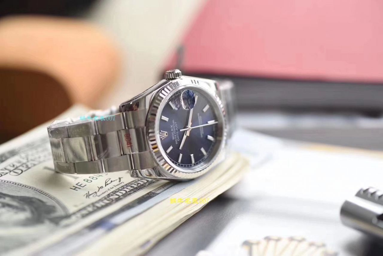 【 Video analysis DJ Factory 家 Rolex 复刻高仿手表】 Rolex   Datejust 36毫米系列m126234-0018 wrist watch  / R328