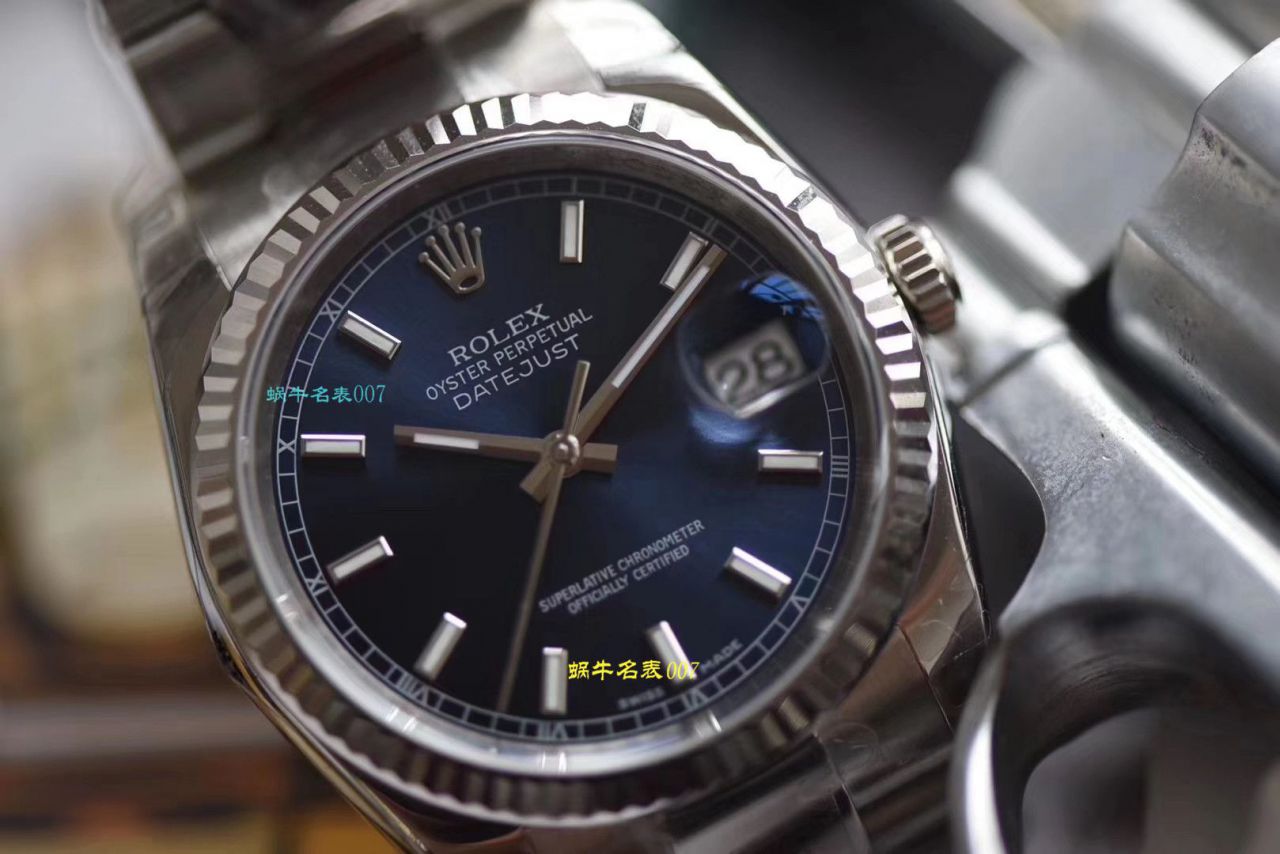【 Video analysis DJ Factory 家 Rolex 复刻高仿手表】 Rolex   Datejust 36毫米系列m126234-0018 wrist watch  / R328