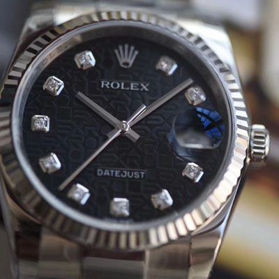 【复刻高仿 Rolex 男表价格】 Video analysis DJ Factory  Rolex   Datejust 36毫米系列116234白盘 wrist watch  / R239