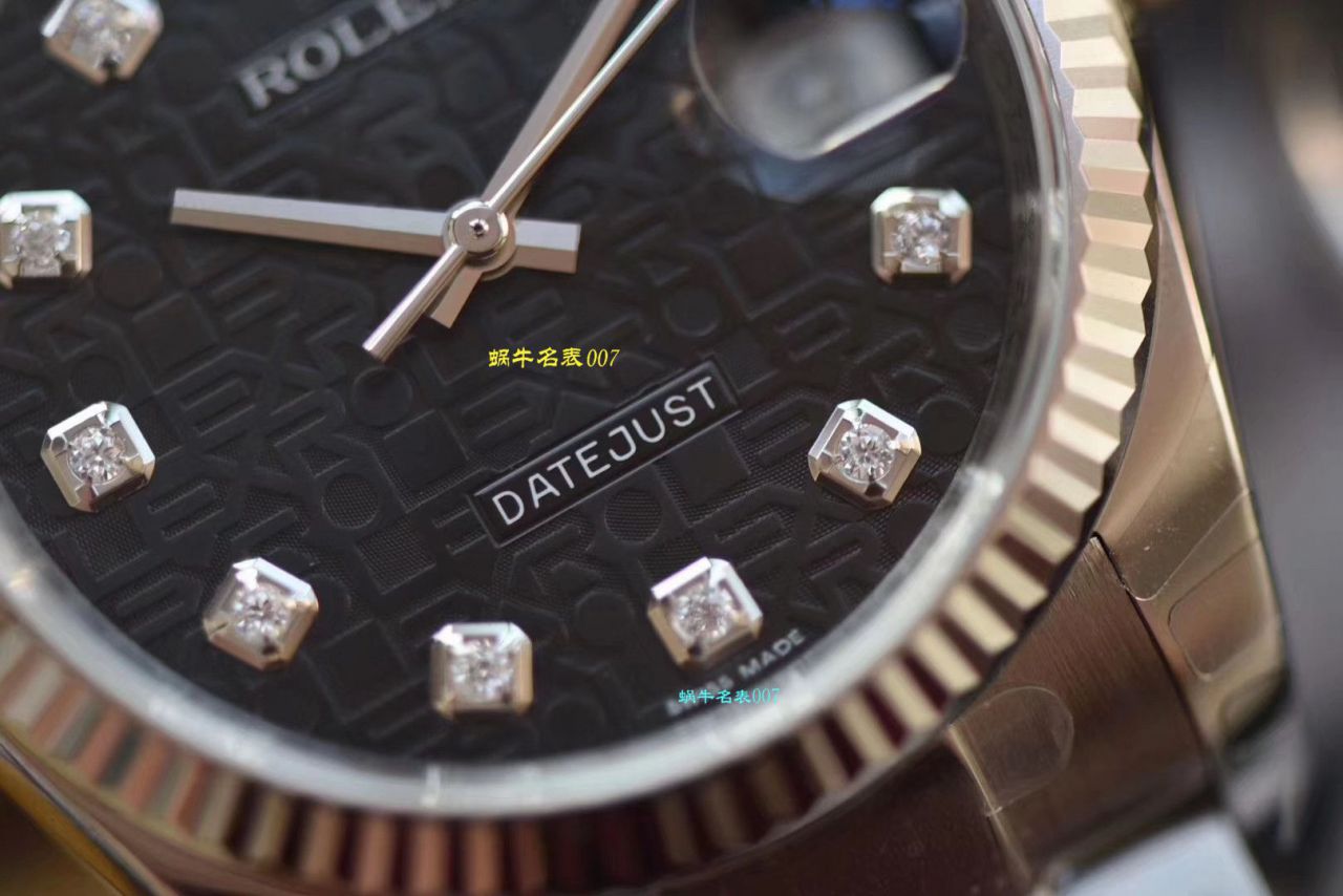 【复刻高仿 Rolex 男表价格】 Video analysis DJ Factory  Rolex   Datejust 36毫米系列116234白盘 wrist watch  / R239