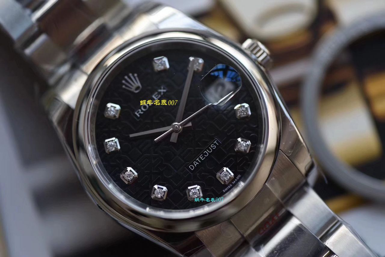 【复刻高仿 Rolex 男表价格】 Video analysis DJ Factory  Rolex   Datejust 36毫米系列116234白盘 wrist watch  / R239
