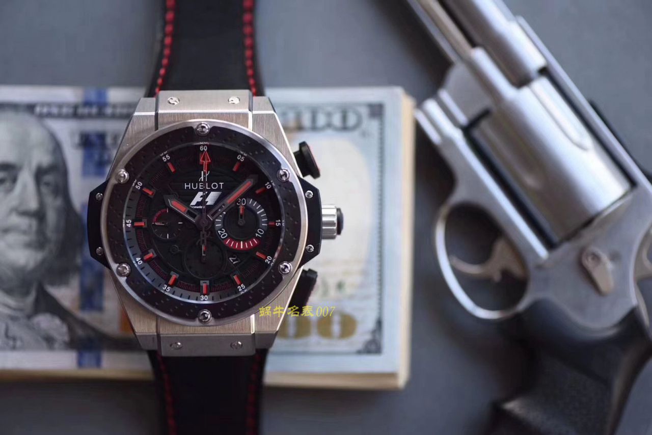 【 Video analysis V6 Factory  hublot 仿表】Hublot Big Bang King Power F1 Zirconium 703.ZM.1123.NR限量版 wrist watch  / YB071