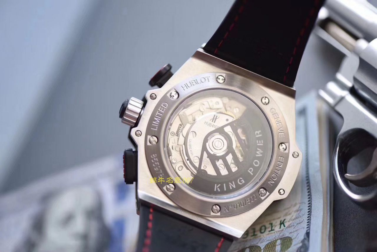 【 Video analysis V6 Factory  hublot 仿表】Hublot Big Bang King Power F1 Zirconium 703.ZM.1123.NR限量版 wrist watch  / YB071