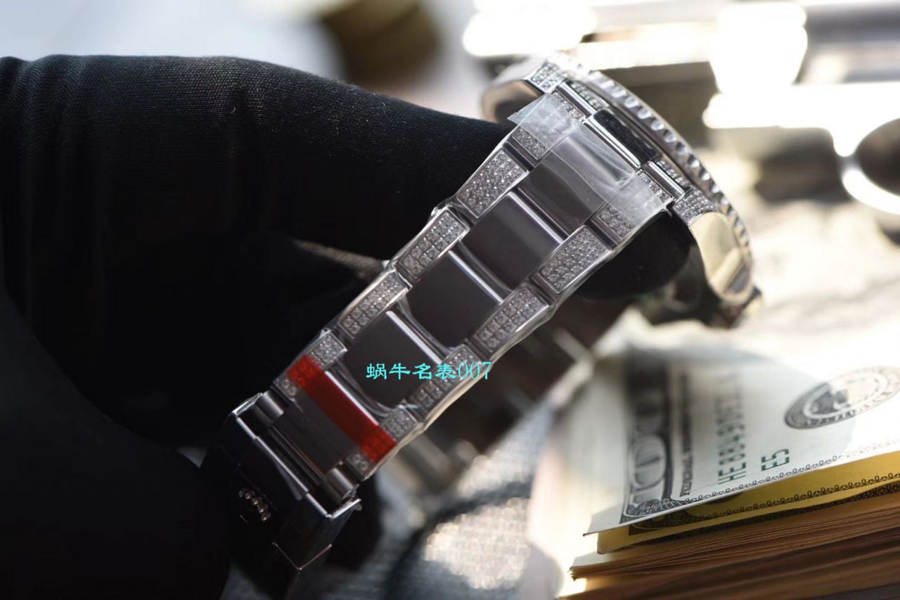 【LF Factory  top  Rolex 复刻高仿手表】LF帝皇 copy customized 版镶钻蓝水鬼❗ top 蓝钻鬼116619LB-97209 / R368