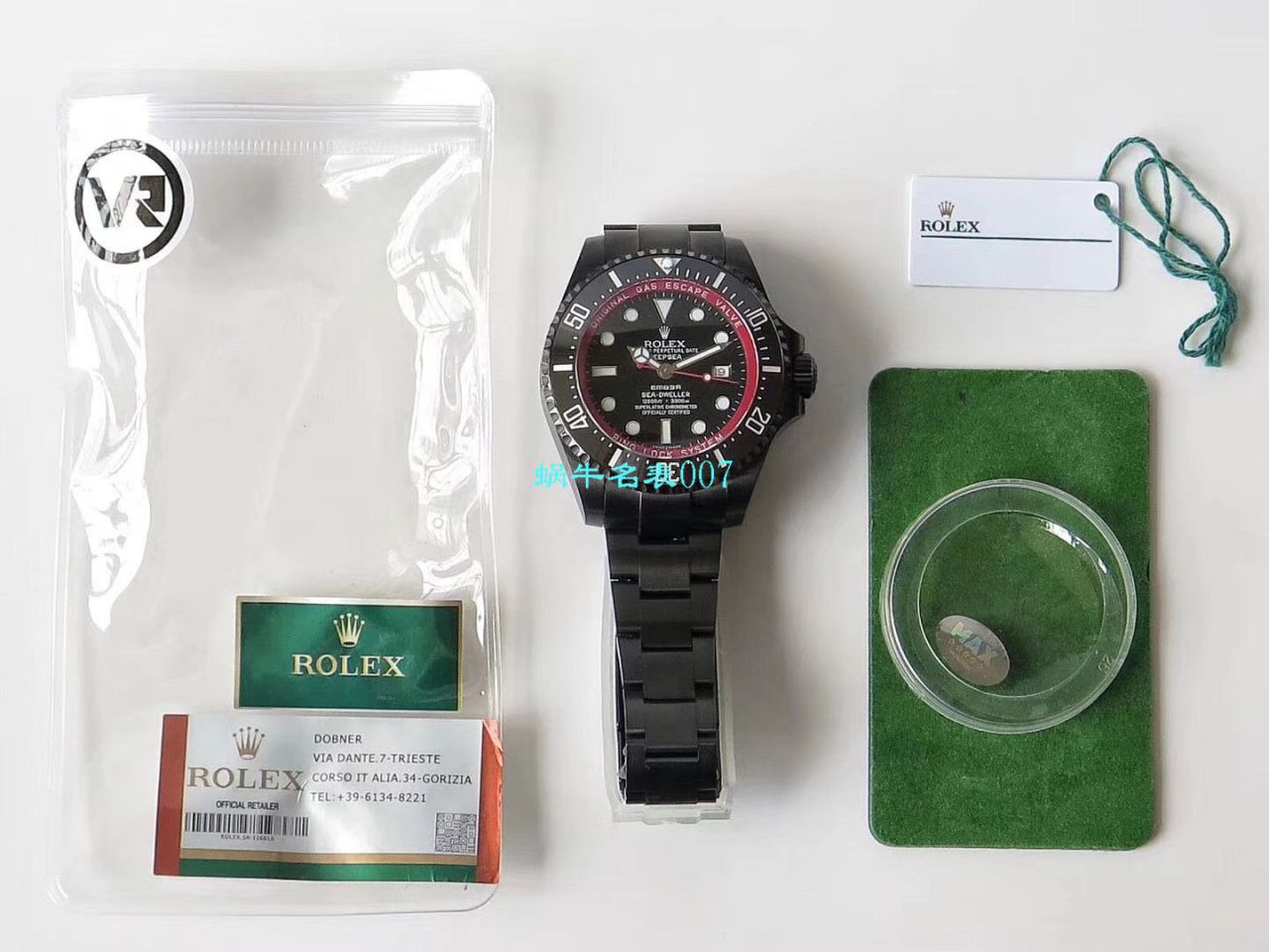 【VR Factory 复刻 Rolex 高仿红魔】SEA深潜系列BAMFORD WATCH海外 copy customized 版 wrist watch  / R366