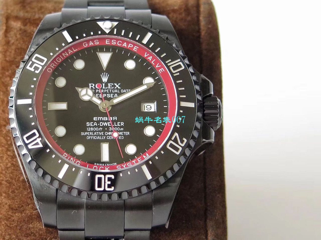 【VR Factory 复刻 Rolex 高仿红魔】SEA深潜系列BAMFORD WATCH海外 copy customized 版 wrist watch  / R366