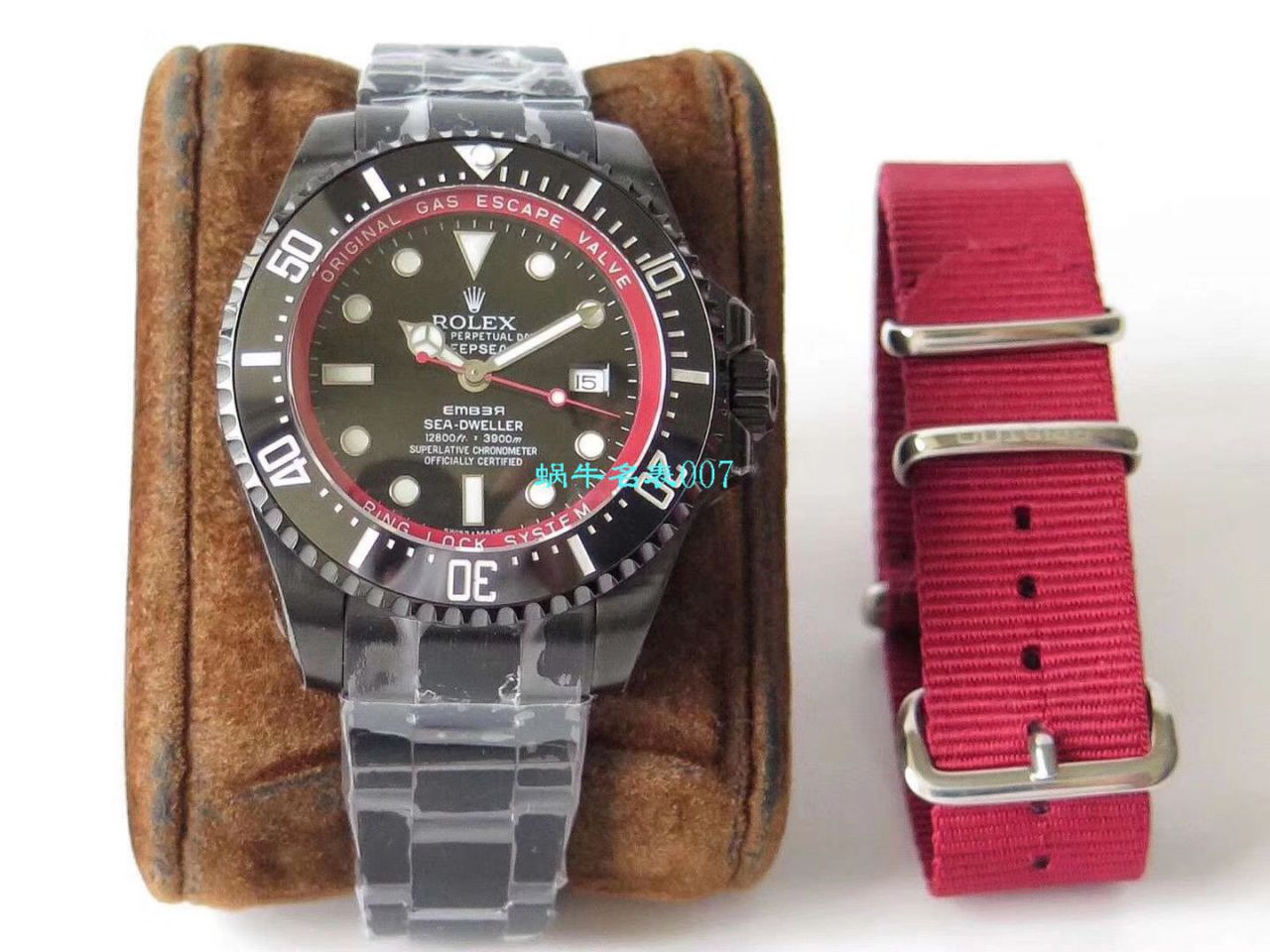 【VR Factory 复刻 Rolex 高仿红魔】SEA深潜系列BAMFORD WATCH海外 copy customized 版 wrist watch  / R366