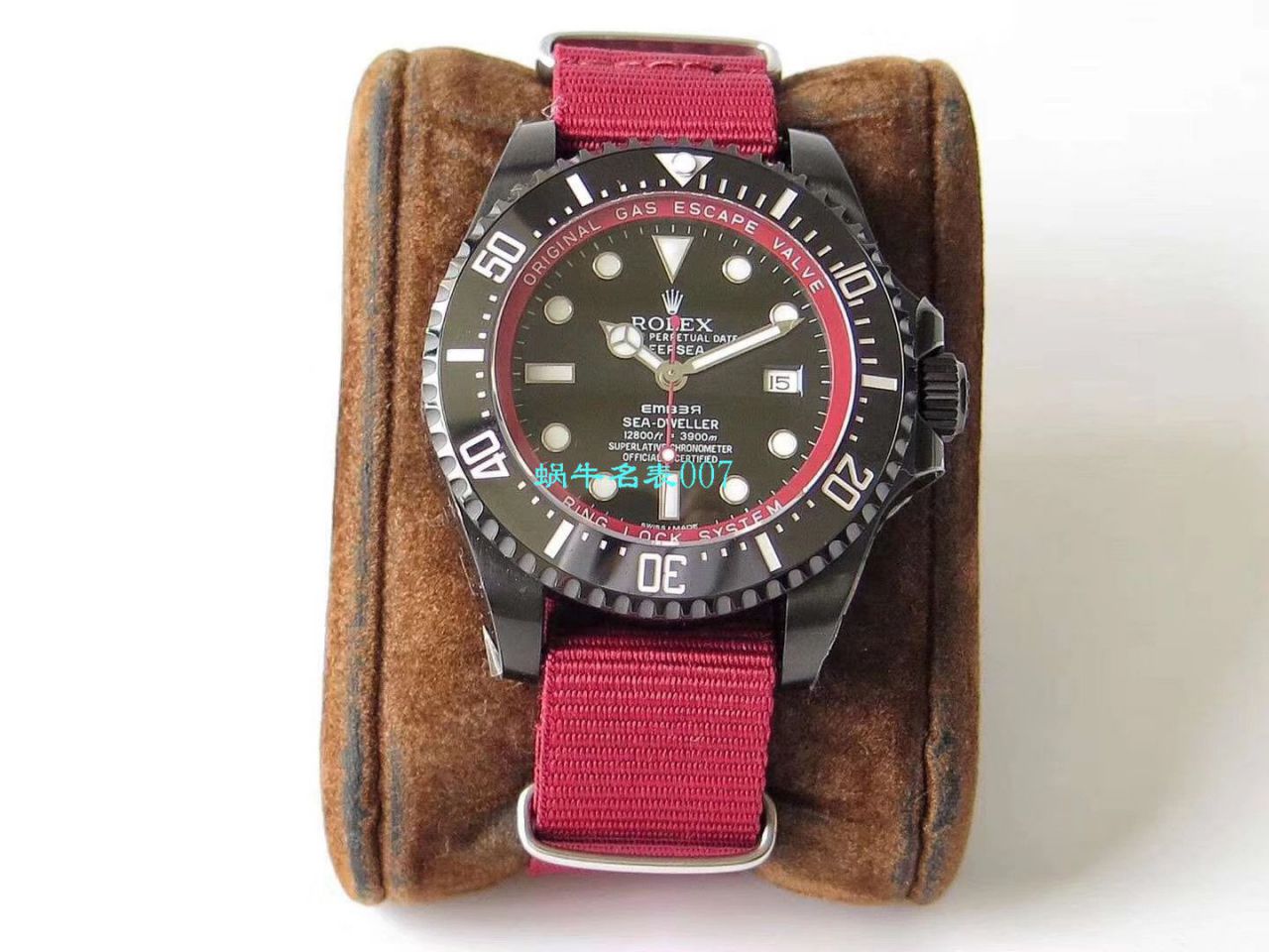 【VR Factory 复刻 Rolex 高仿红魔】SEA深潜系列BAMFORD WATCH海外 copy customized 版 wrist watch  / R366