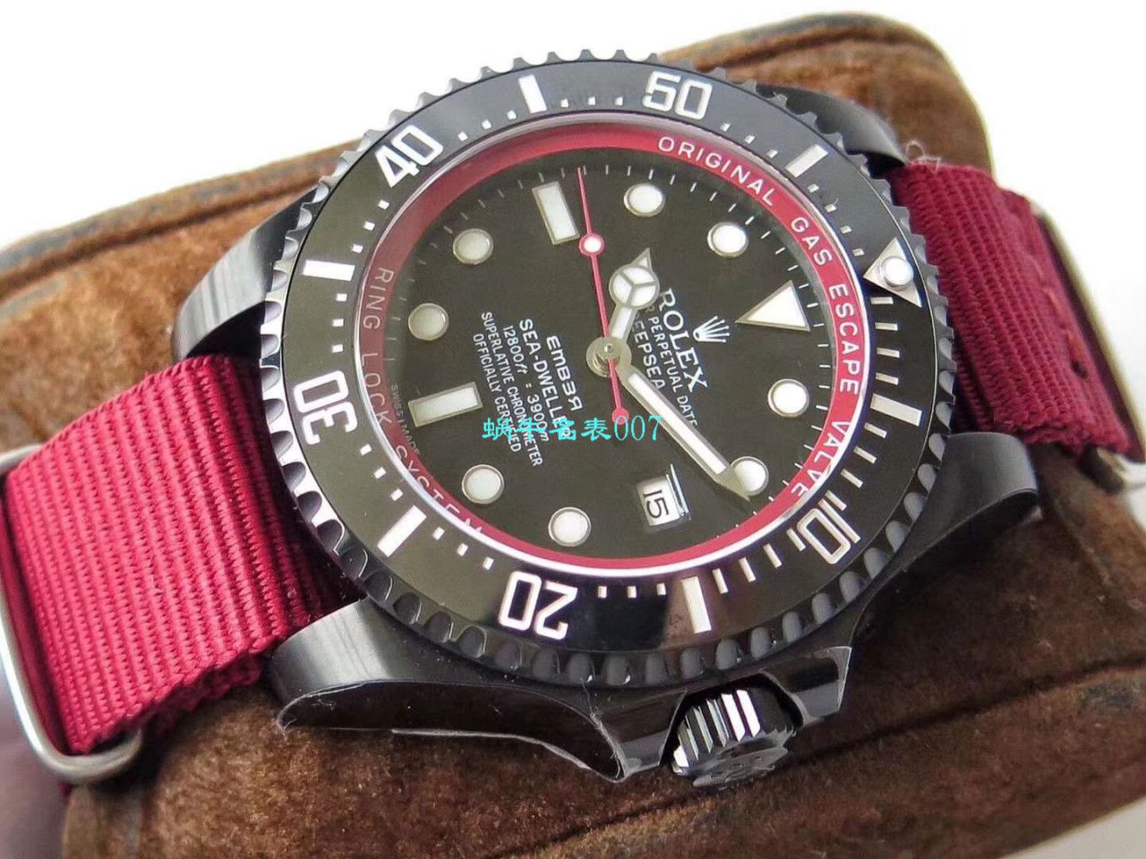 【VR Factory 复刻 Rolex 高仿红魔】SEA深潜系列BAMFORD WATCH海外 copy customized 版 wrist watch  / R366