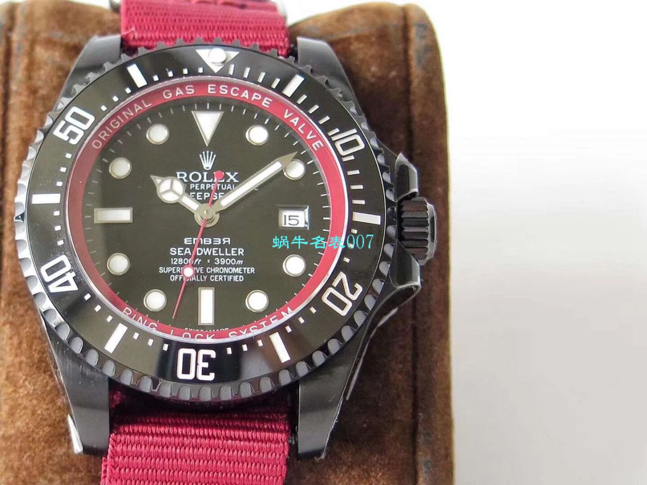 【VR Factory 复刻 Rolex 高仿红魔】SEA深潜系列BAMFORD WATCH海外 copy customized 版 wrist watch  / R366
