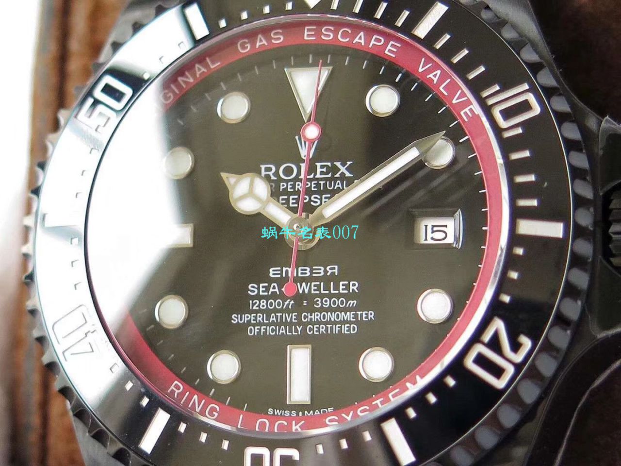 【VR Factory 复刻 Rolex 高仿红魔】SEA深潜系列BAMFORD WATCH海外 copy customized 版 wrist watch  / R366