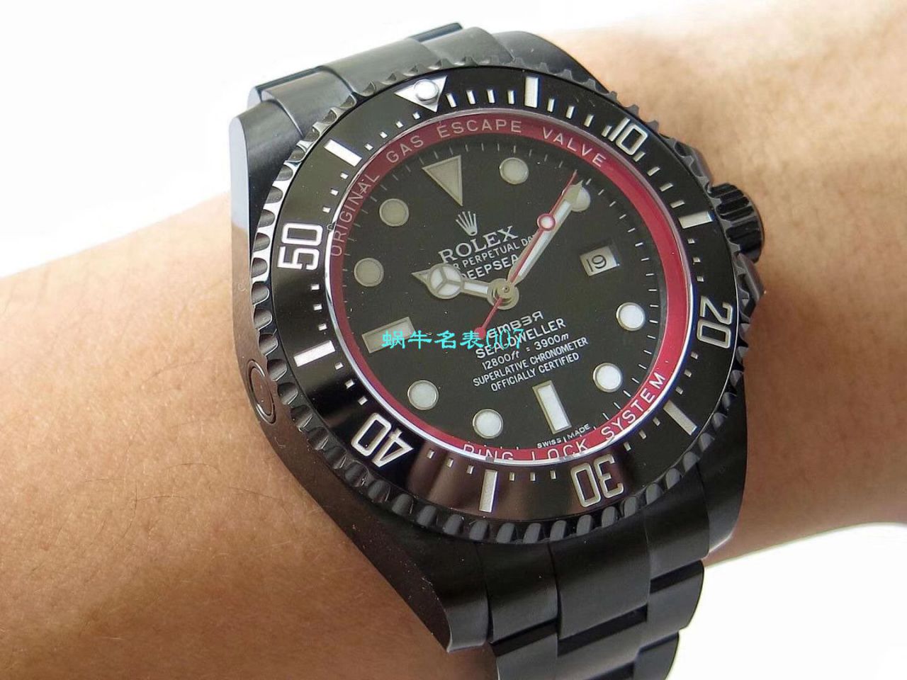 【VR Factory 复刻 Rolex 高仿红魔】SEA深潜系列BAMFORD WATCH海外 copy customized 版 wrist watch  / R366