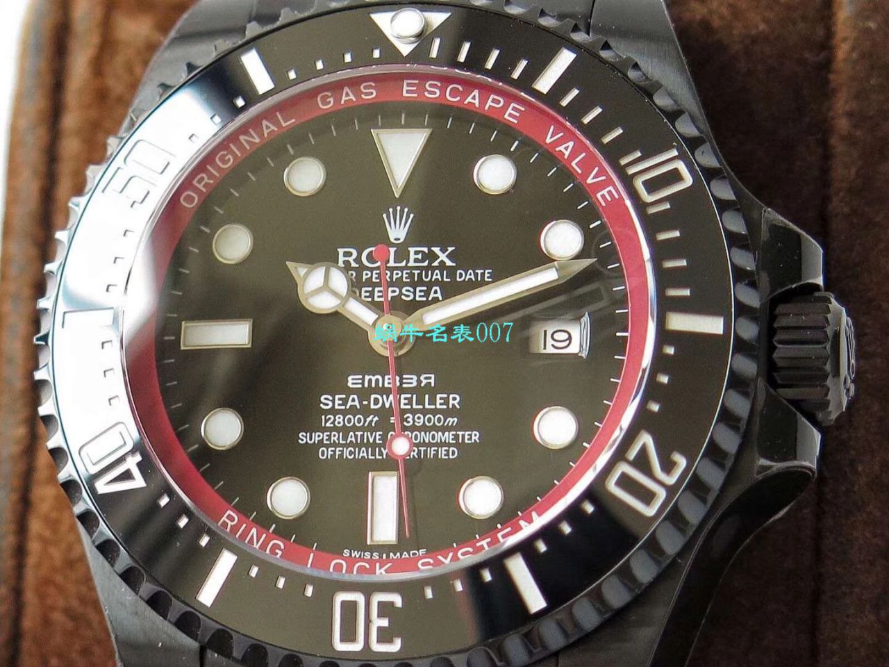 【VR Factory 复刻 Rolex 高仿红魔】SEA深潜系列BAMFORD WATCH海外 copy customized 版 wrist watch  / R366